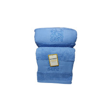 TOALLON ALTOMAX CON BORDADO (90CMX1.60) - CELESTE
