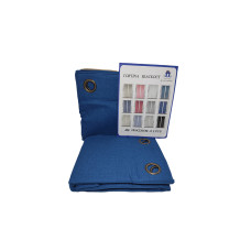 CORTINA CASA CHILE BLACKOUT - AZUL ELECTRICO