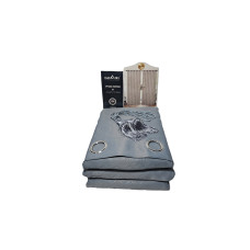 CORTINA CASATEX DE 6MTS. BLACKOUT - GRIS