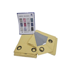 CORTINA CASA CHILE BLACKOUT - AMARILLO