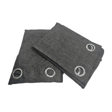 CORTINA VIOLE - CINZA OSCURO