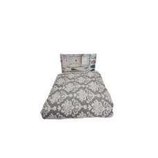 CAPA PARA SOFA ESTAMPADO 2PZS - GRIS CLARO