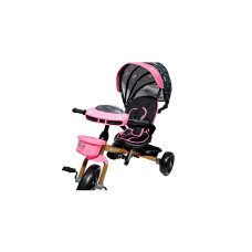 TRICICLO DE PASEO RECLINABLE 2 EN 1 - ROSA 