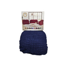 CUBRE SOFÁ ORIGINAL SÚPER CALIDAD - AZUL MARINO 3P