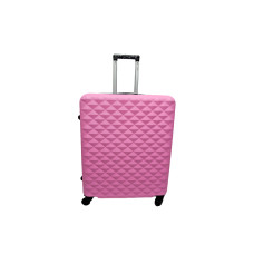 MALETA DE FIBRA PARANA- 23KILOS - ROSA BEBE