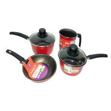 OLLA MULTIFLON  SET DE COCCION 4 PZAS